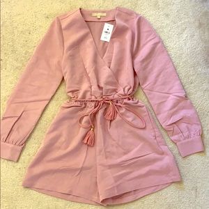 Lauren James Adalea Romper Orchid